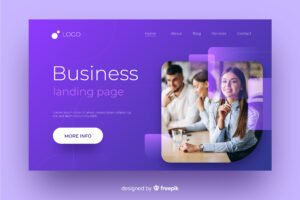 Landing page