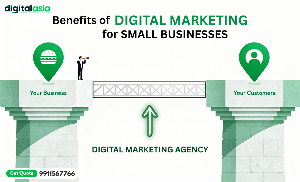 Benefits of digital marketing for small businesses