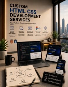 html css website