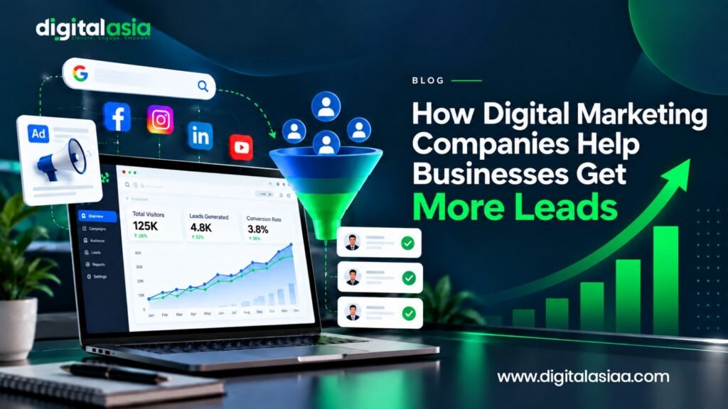 How Digital Marketing Companies Help Businesses Get More Leads